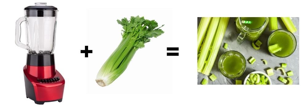 how to make celery juice with a vitamix
