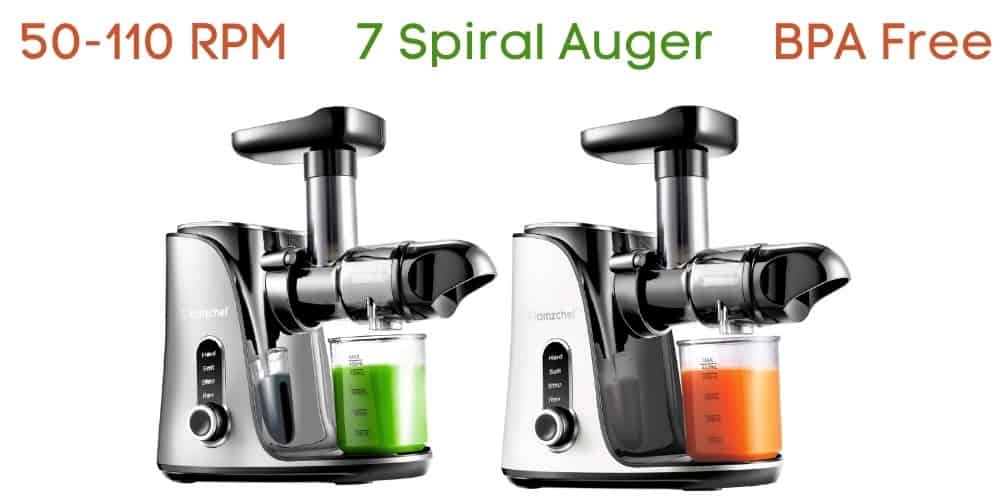 amzchef slow juicer review